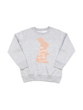 Kids No Bunny Loves Me Like Jesus Script Toddler Sweatshirt