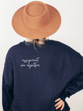 Say Grace & Co. Assignment Over Algorithm Sweatshirt