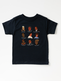 Kids Historical Black Figures - Tee