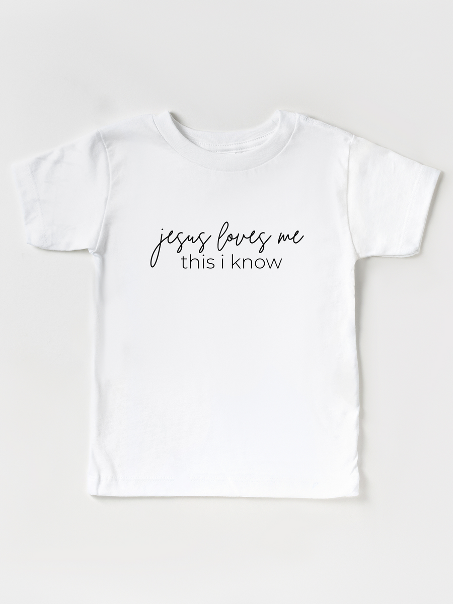 Kids Jesus Loves Me This I Know - Tee