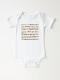 Infant ABC's of Black History - Bodysuit