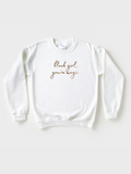 Adult Black Girl, You're Magic Sweatshirt