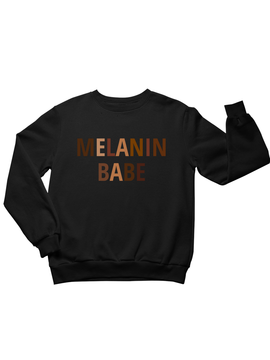 Kids Melanin Babe Toddler Sweatshirt
