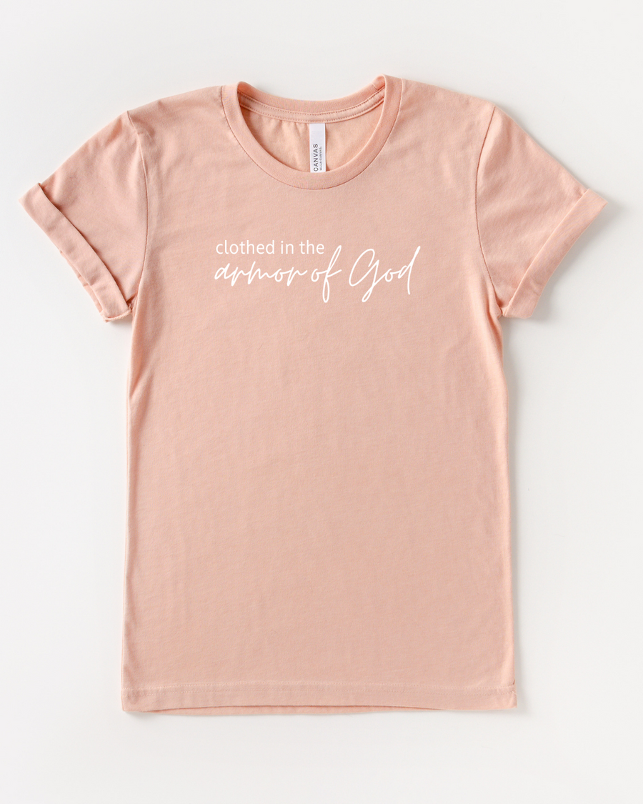 Adult Clothed In The Armor Of God Crew Neck