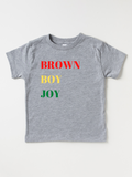 Kids Brown Boy Joy Rasta - Tee