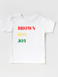 Kids Brown Boy Joy Rasta - Tee