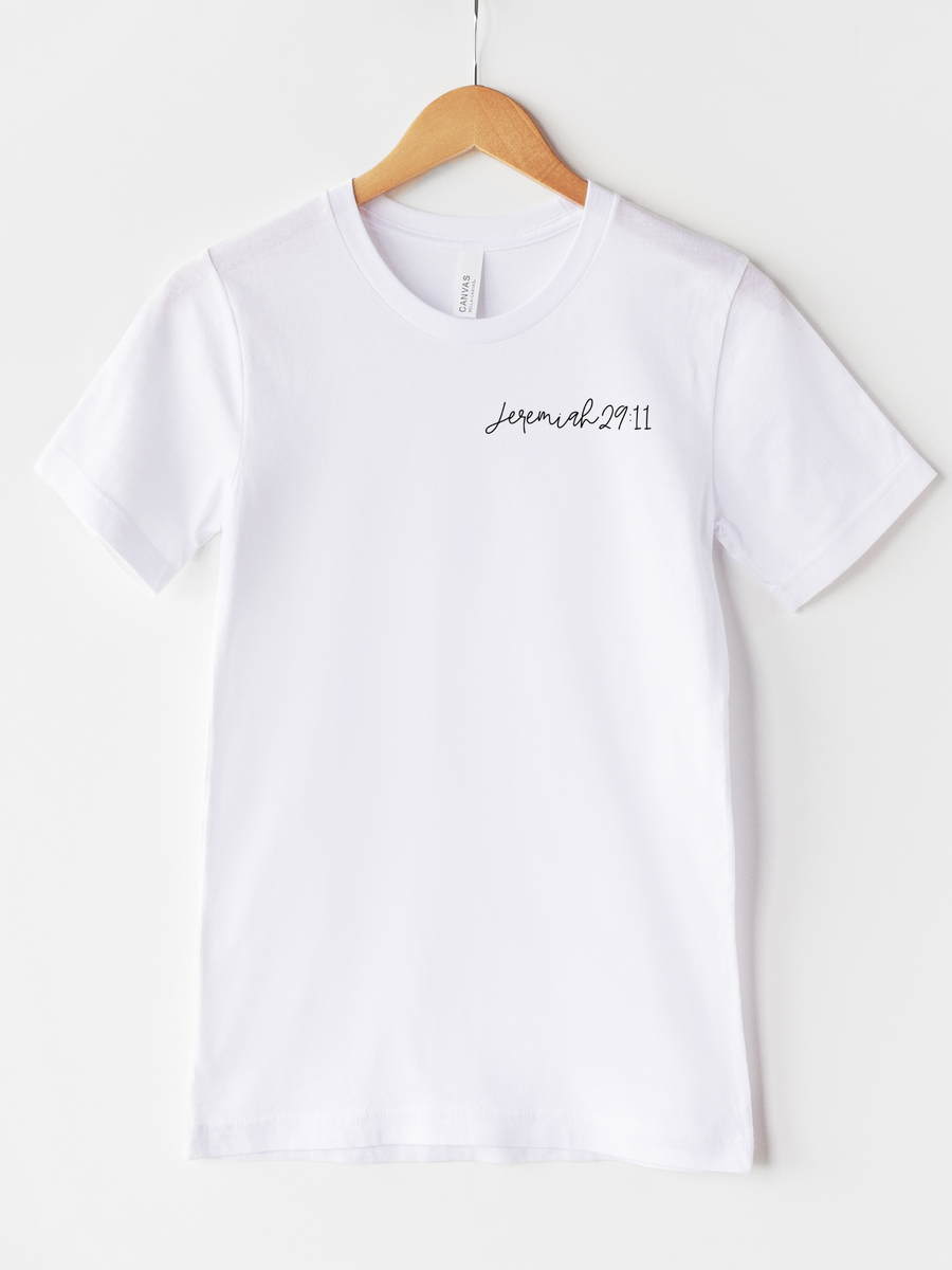 Adult God Has A Plan For Me Jeremiah 29:11 Crew Neck