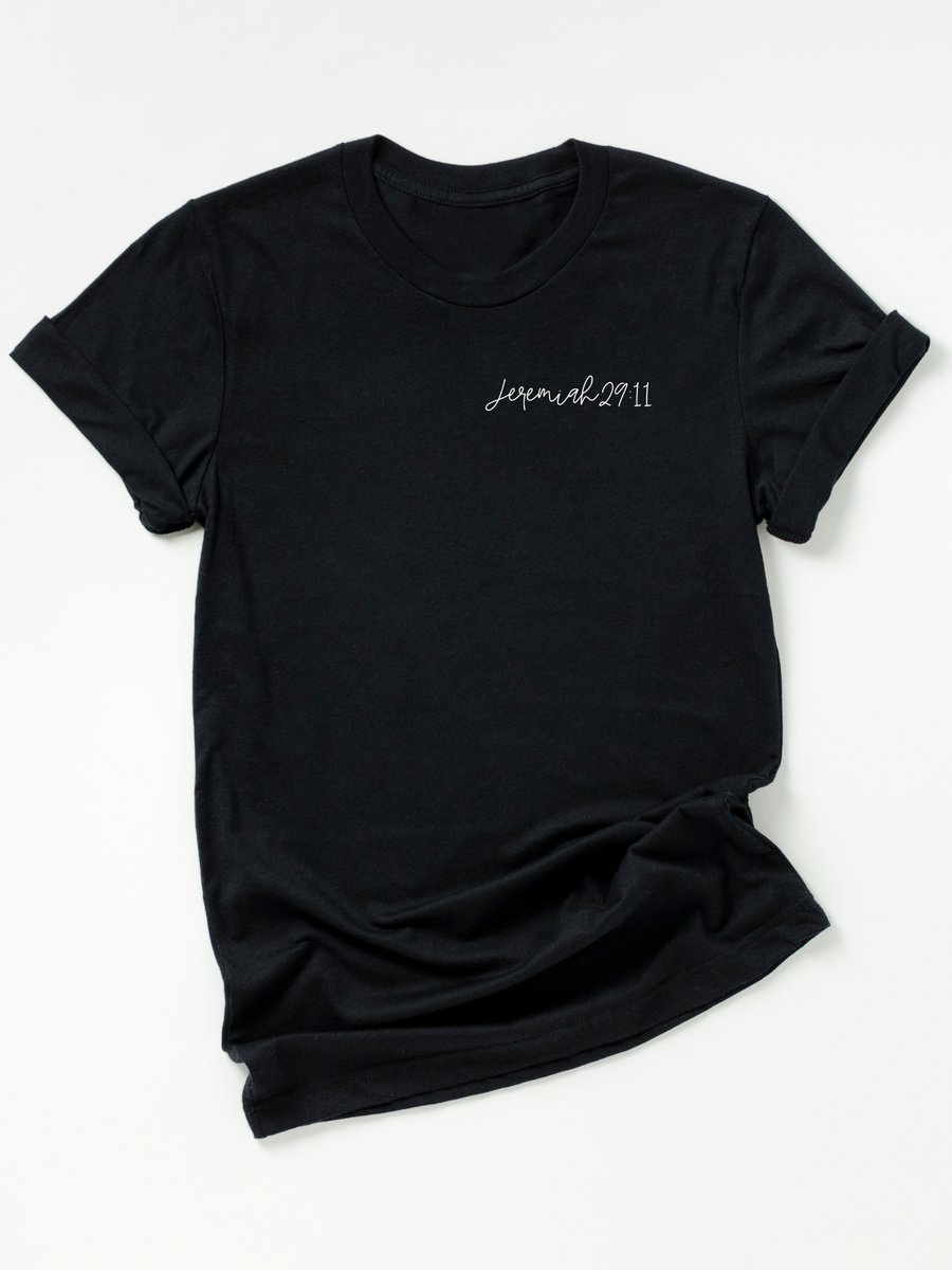 Adult God Has A Plan For Me Jeremiah 29:11 Crew Neck
