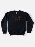 Adult Brown Skin Girl Sweatshirt