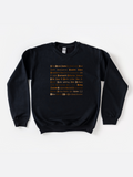 Adult ABC's of Black History Sweatshirt