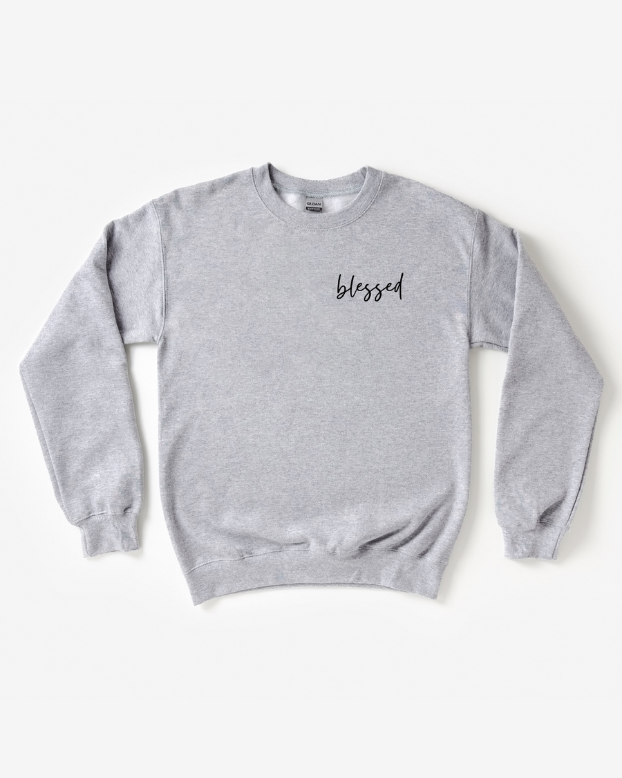 Adult Jesus Has My Back Sweatshirt
