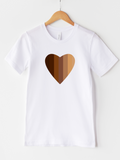 Adult Shades of Brown Crew Neck