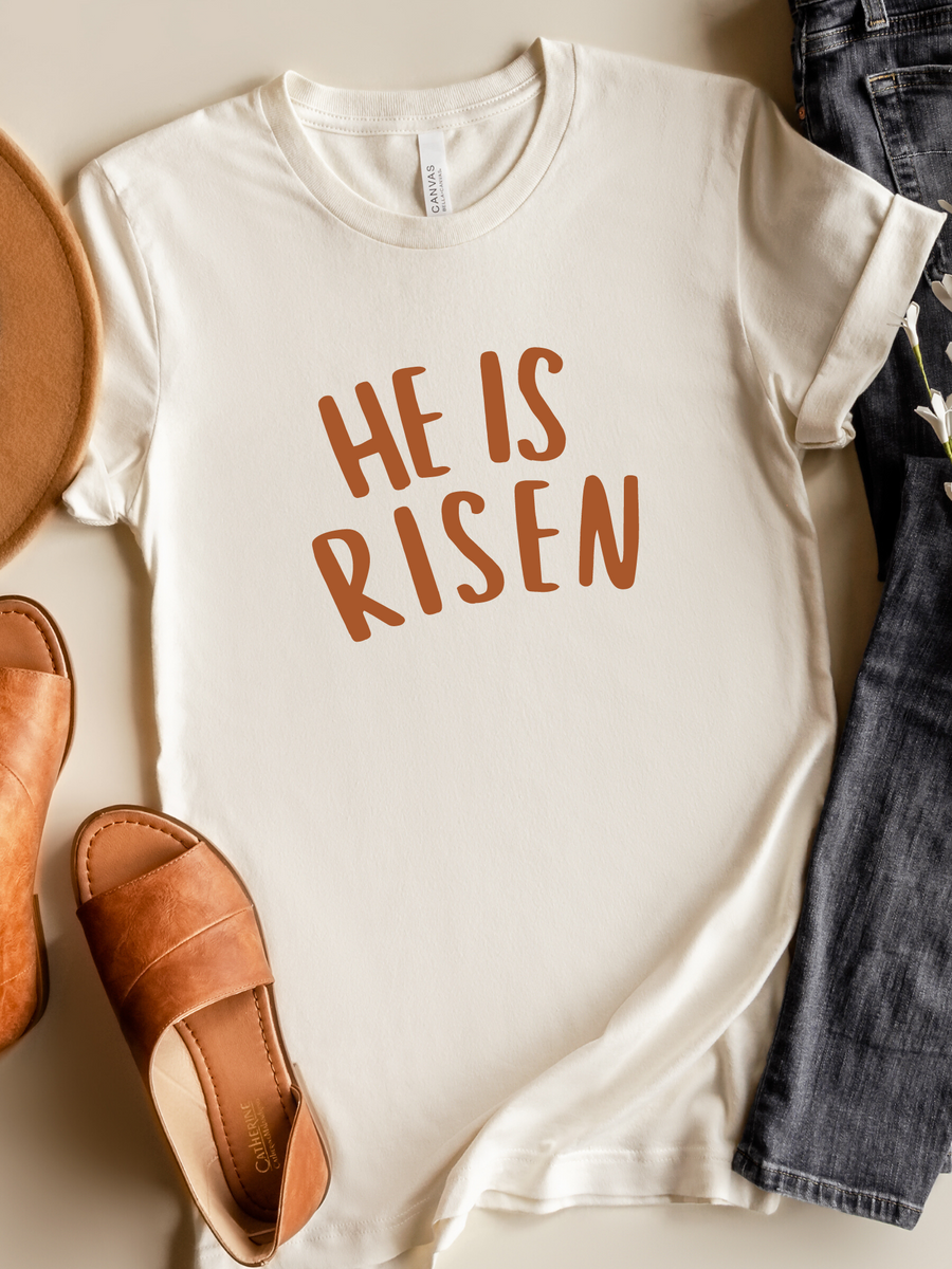 Adult He Is Risen Crew Neck