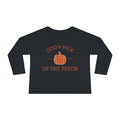 God's Pick Of The Patch Pumpkin Graphic Long Sleeve Tee