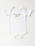 Infant Brown Skin Girl - Bodysuit