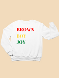 Kids Brown Boy Joy Rasta Toddler Sweatshirt
