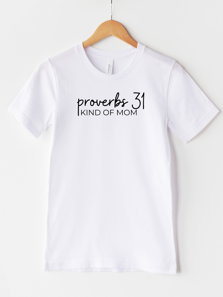 Adult Proverbs 31 Mom Crew Neck