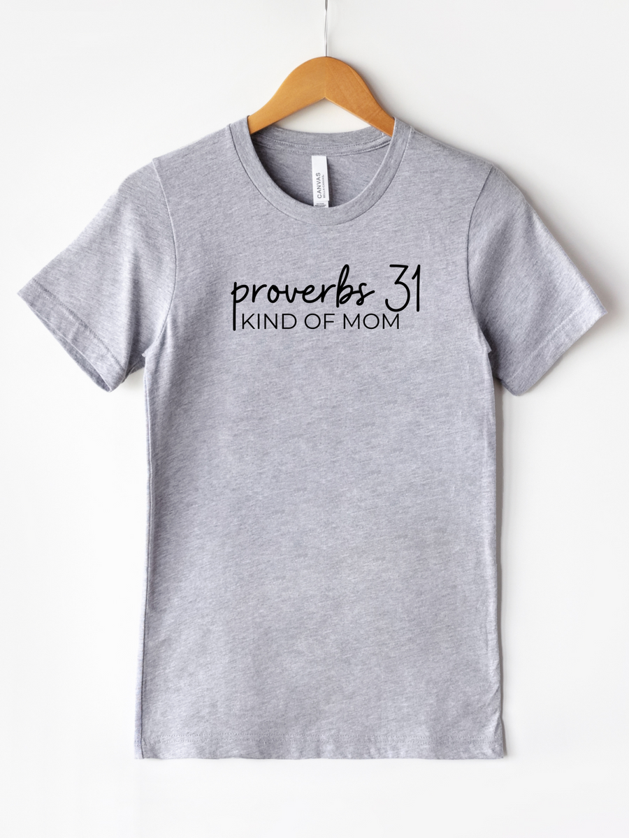 Adult Proverbs 31 Mom Crew Neck