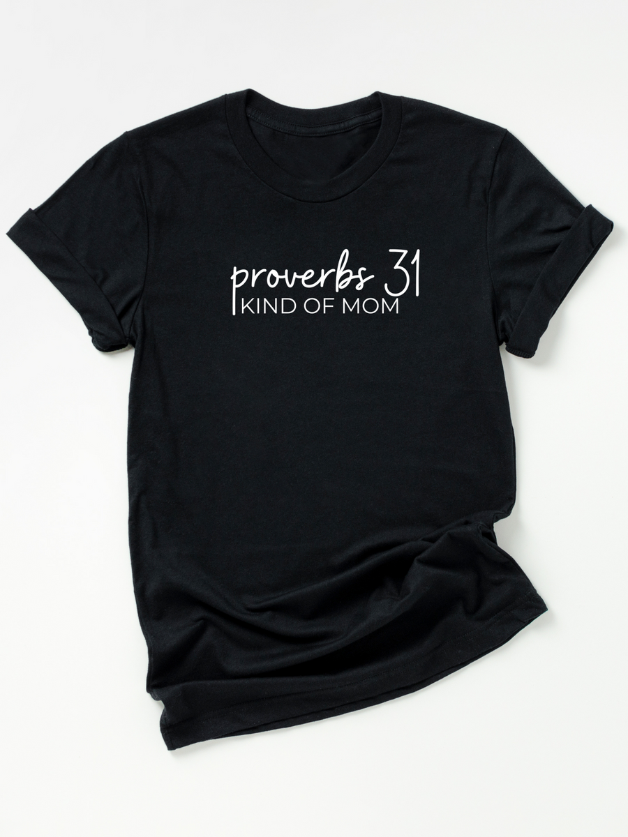 Adult Proverbs 31 Mom Crew Neck
