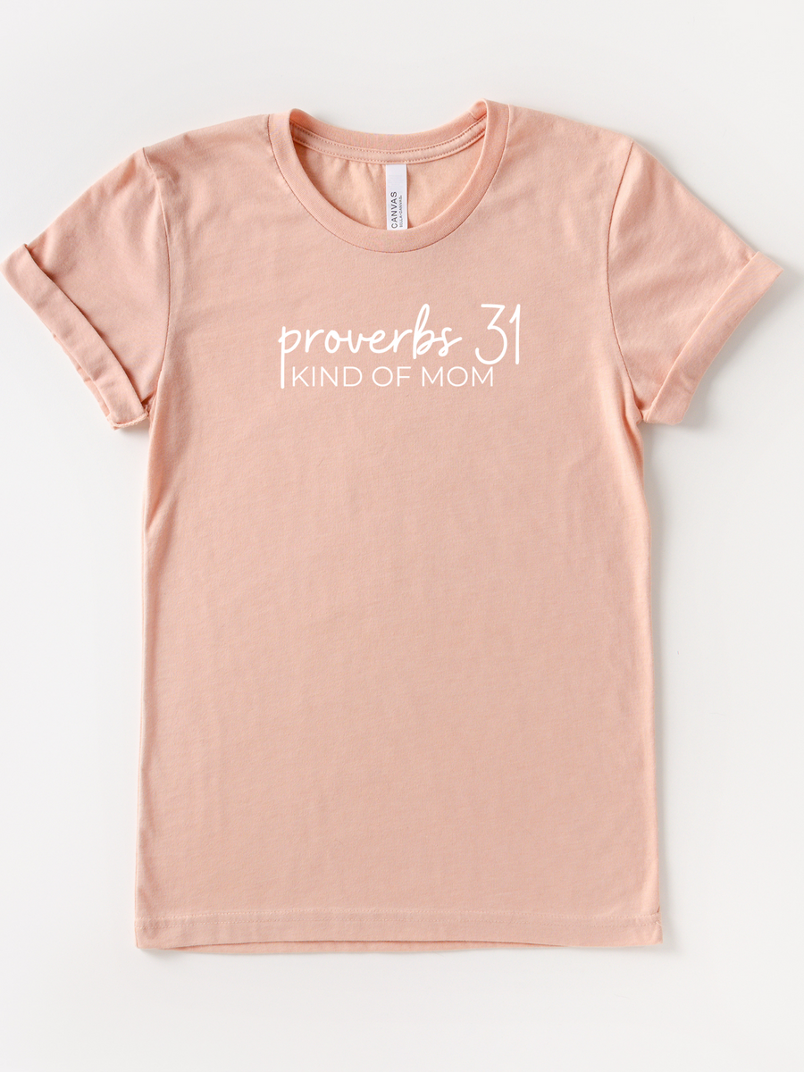 Adult Proverbs 31 Mom Crew Neck