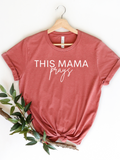 Adult This Mama Prays Crew Neck