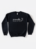 Adult Proverbs 31 Mom Sweatshirt
