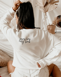 Adult Jesus Has My Back Sweatshirt