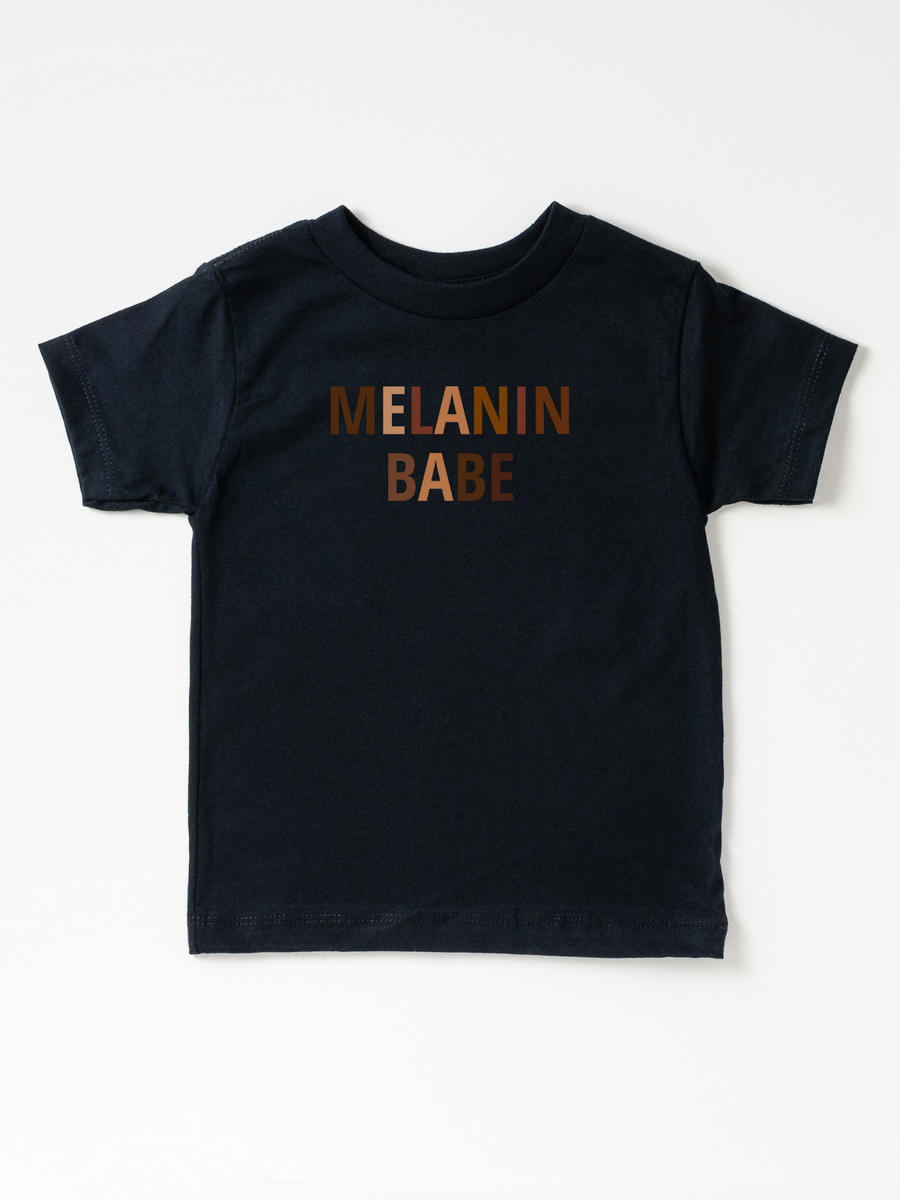 Kids Melanin Babe - Tee
