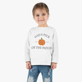 God's Pick Of The Patch Pumpkin Graphic Long Sleeve Tee