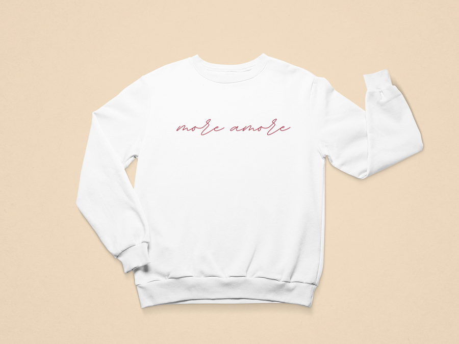 Kids More Amore Script Toddler Sweatshirt
