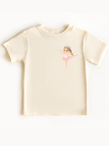 Kids Skin Tone Ballerina Patch Tee