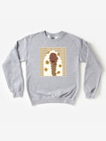 Adult Crowned in Curls Long Hair Sweatshirt