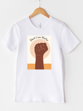 Adult Black Lives Matter Fist Crew Neck