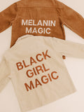 Kids Black Girl Magic Corduroy Jacket