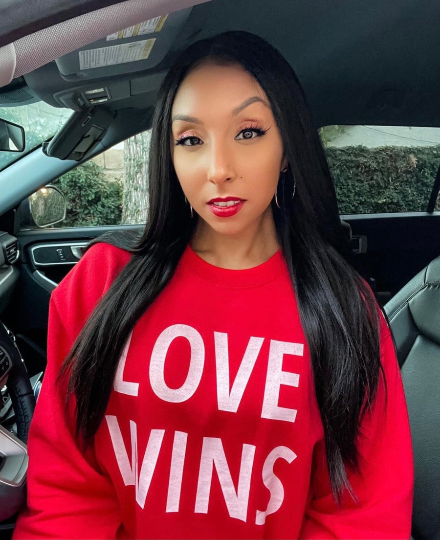 Adult Love Wins Sweatshirt