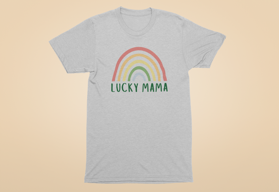 Adult Lucky Mama Crew Neck
