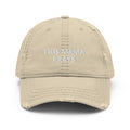 This Mama Prays Khaki Distressed Mom Hat