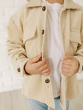 Kids Black Girl Magic Corduroy Jacket