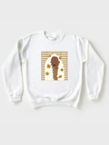 Adult Crowned in Curls Long Hair Sweatshirt