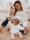 Adult More Amore Script Sweatshirt
