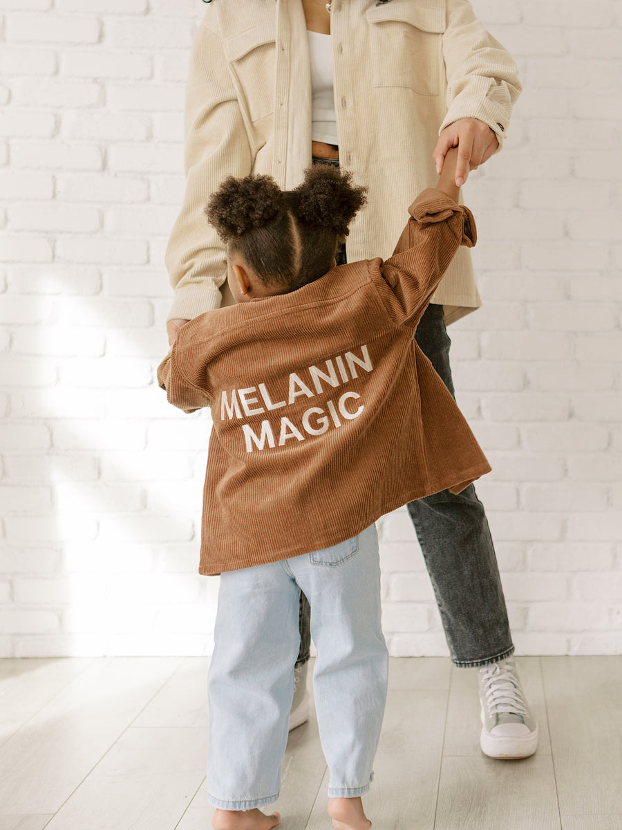 Kids Melanin Magic Corduroy Jacket