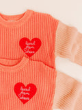 Infant + Kids Loved From Above Chunky Knit Sweater