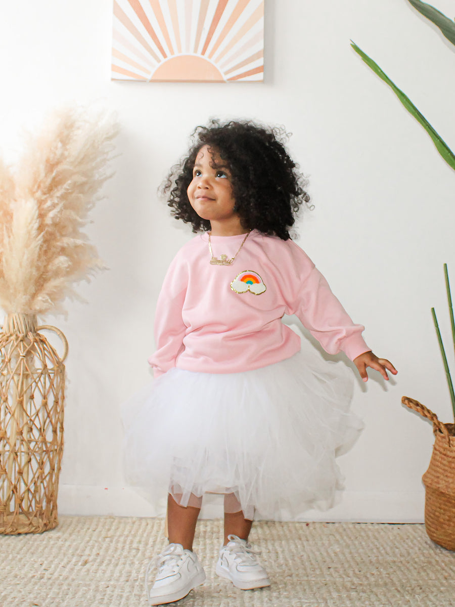 Kids Preorder Rainbow Oversized Sweatshirt