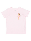 Kids Skin Tone Ballerina Patch Tee