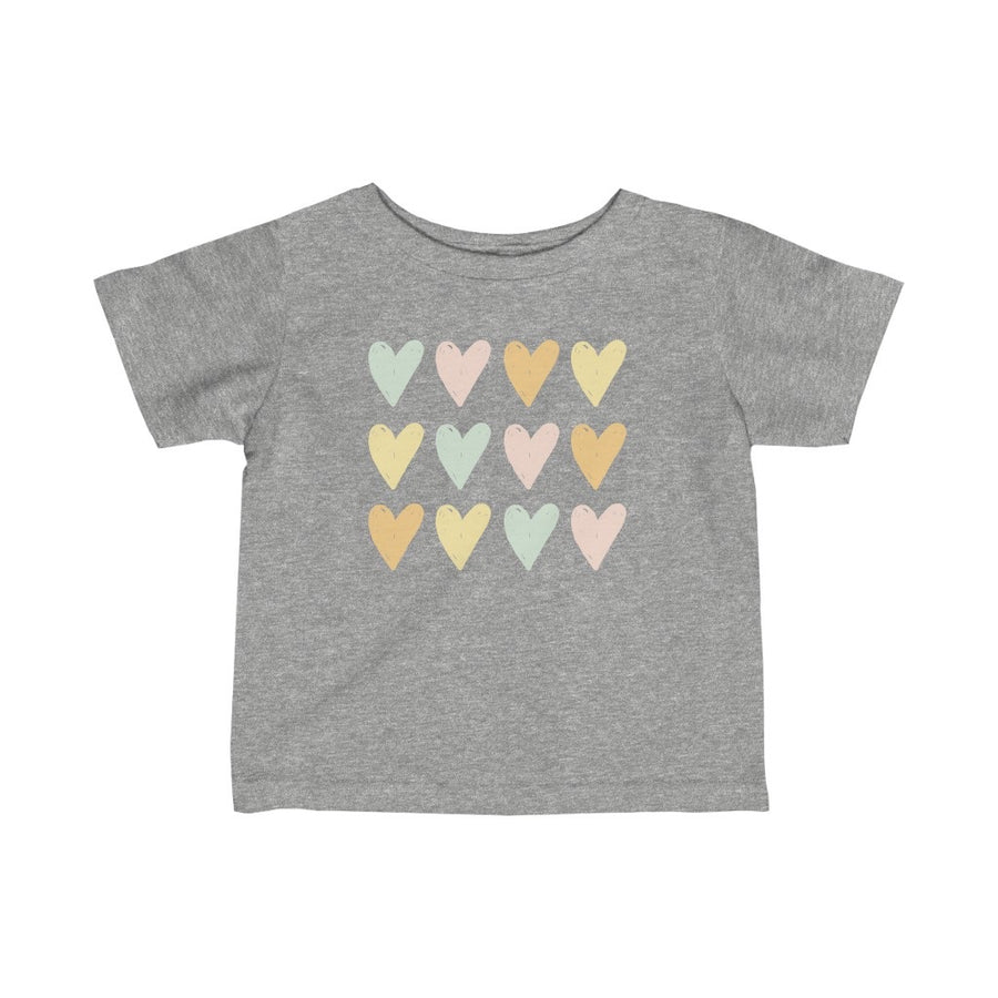 Kids Hearts Pastel - Tee