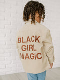 Kids Black Girl Magic Corduroy Jacket