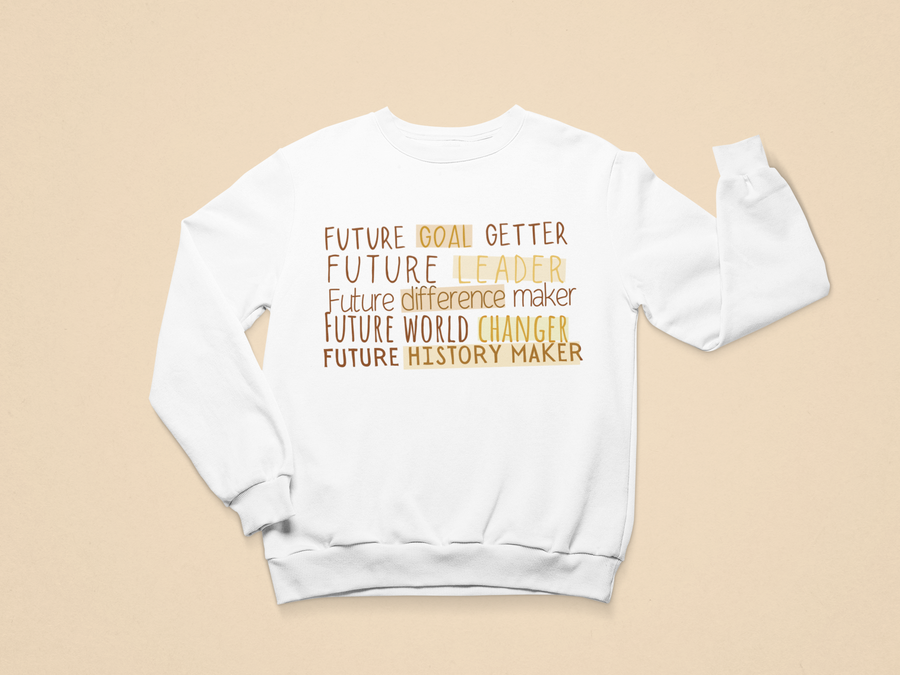 Kids Future History Maker Toddler Sweatshirt