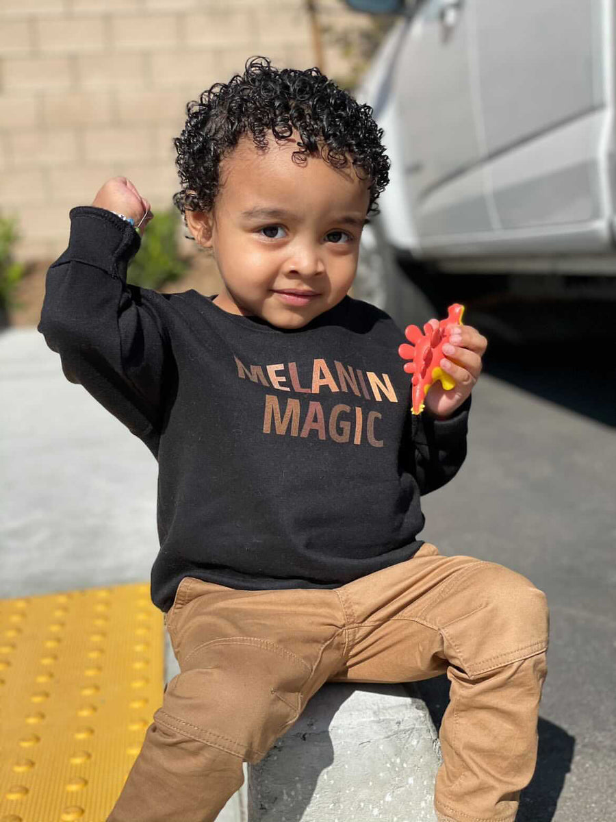 Kids Melanin Magic Toddler Sweatshirt