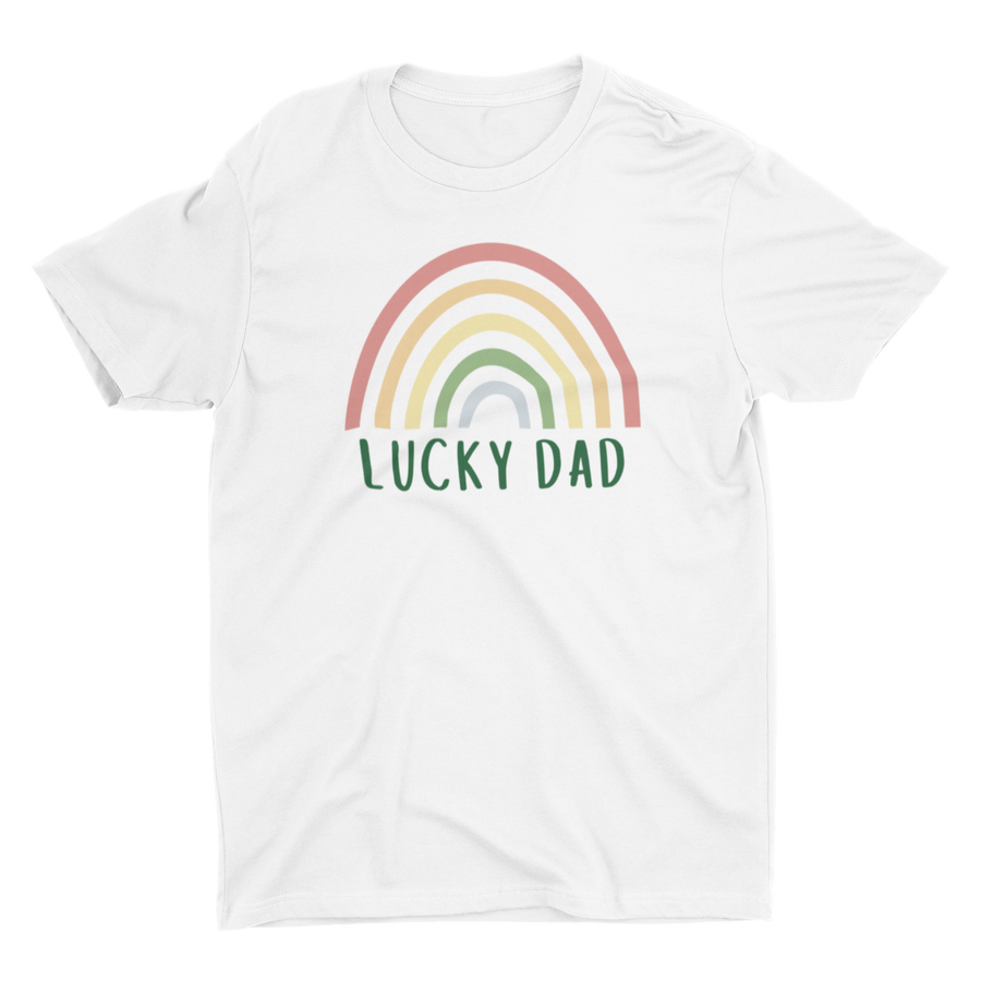 Adult Lucky Dad Crew Neck