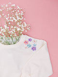 Embroidered Floral Sweater